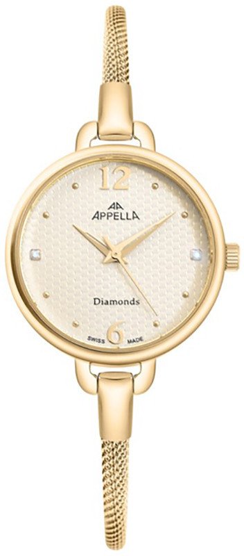 Zegarek damski Appella L50003.1171DQ złoty