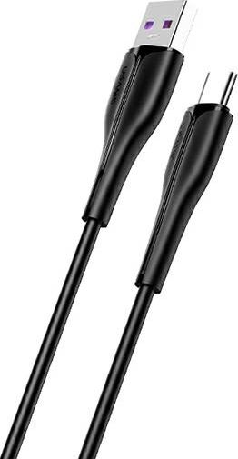 Kabel USB Usams USB-A - USB-C 1 m Czarny (SJ376USB01)