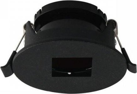 V-TAC Oczko V-TAC GU10 Okrągłe z kwadratem Czarne VT-883 3 Lata Gwarancji