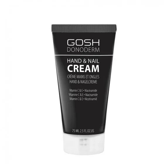 Gosh, Donoderm, Vitamin C & E, Moisturizing, Hand & Nail Cream, 75 ml For Women