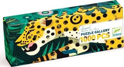 Djeco LEOPARD - puzzle artystyczne 1000 elem. DJECO