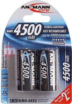 Ansmann Akumulator C / R14 4500mAh 2 szt.