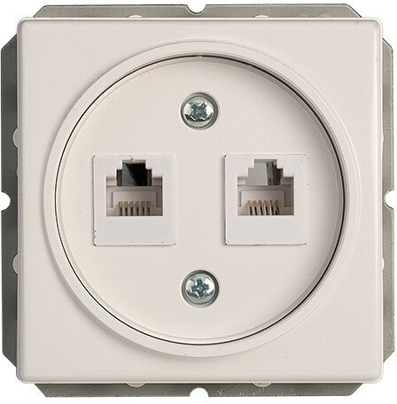 COMPUTER JACK KLRJ45-25E2-02V WHITE