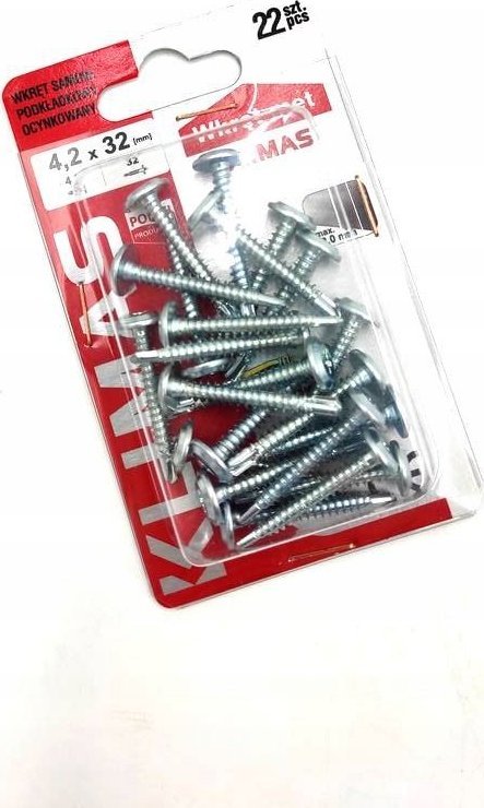 Wkręt-met BLI WKR.SAMOWIER.PODKŁ.OCYNK. 4,2X3 kod: