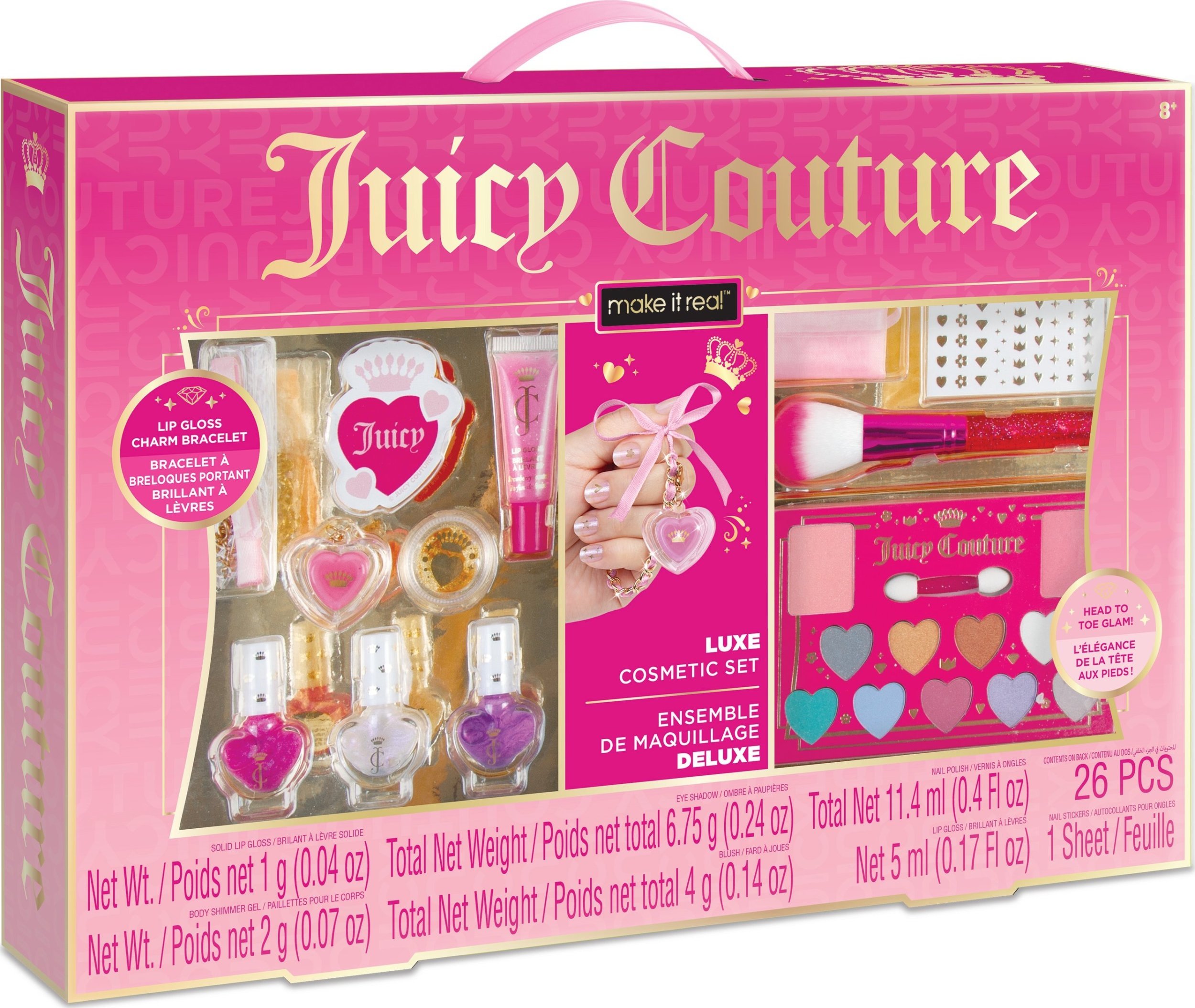 Make it real MAKE IT REAL Juicy Couture Luxe Cosmetic Set