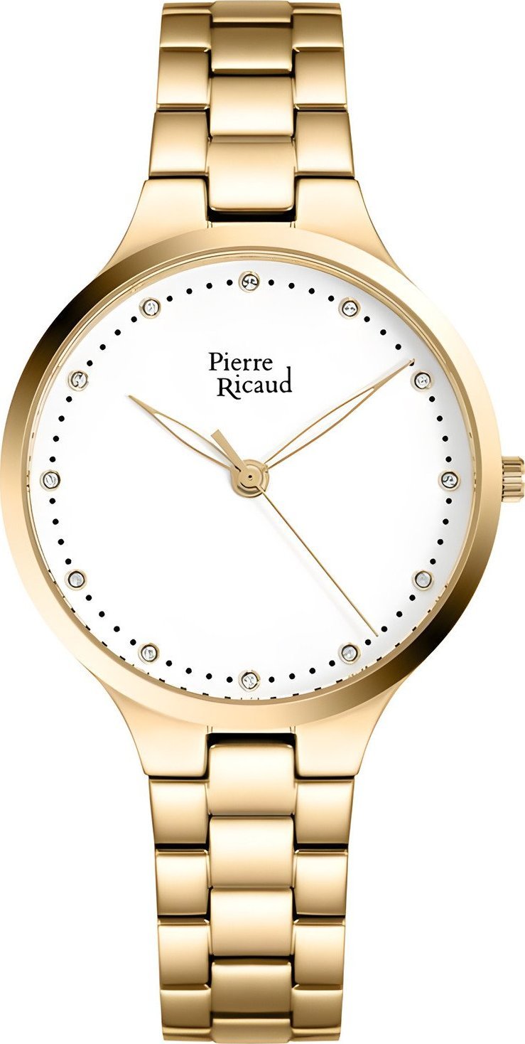 Zegarek Pierre Ricaud Zegarek damski Pierre Ricaud P22076.1143Q CYRKONIE złoty