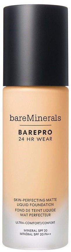bareMinerals BarePro 24HR Wear Skin-Perfecting Matte Liquid Foundation SPF20 matujący podkład w płynie Fair 15 Warm 30ml
