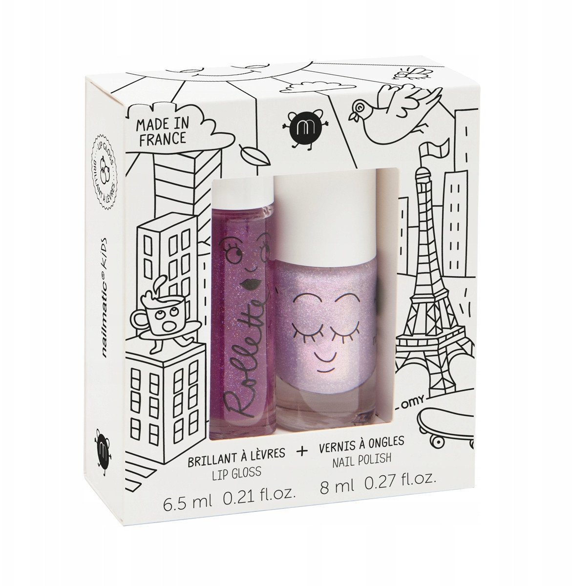 Rinkinys vaikams Nailmatic Kids Lovely City Rollette