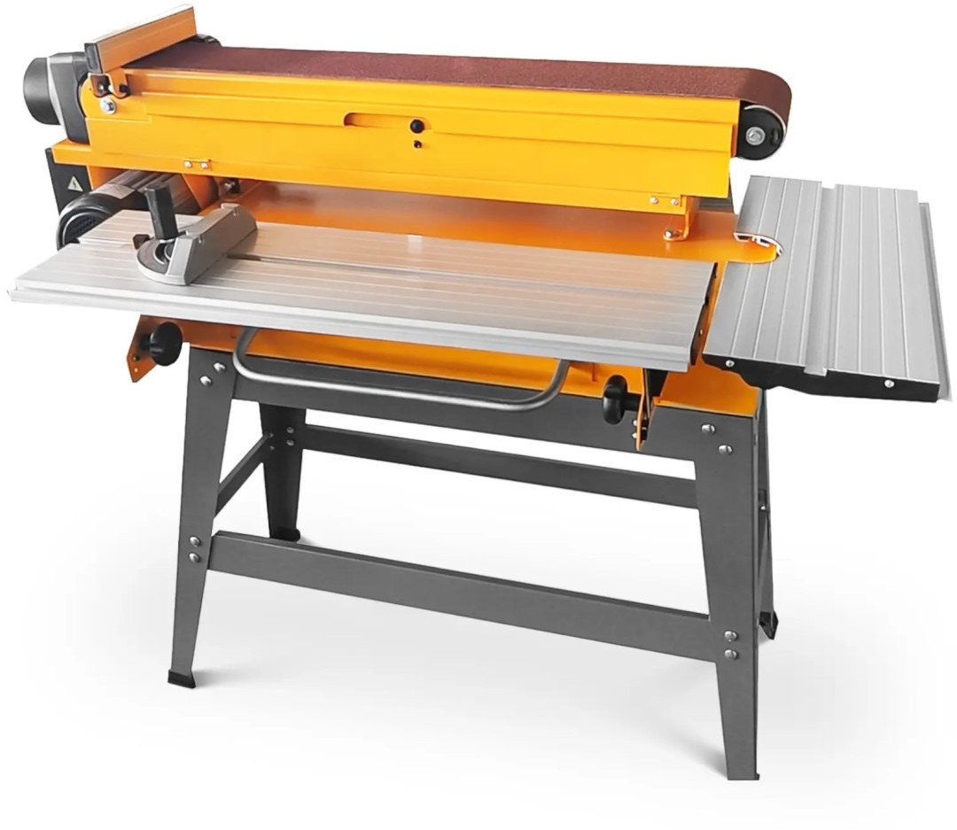 Szlifierka taśmowa stołowa do drewna metalu krawędzi 230 V 1100 W MSW