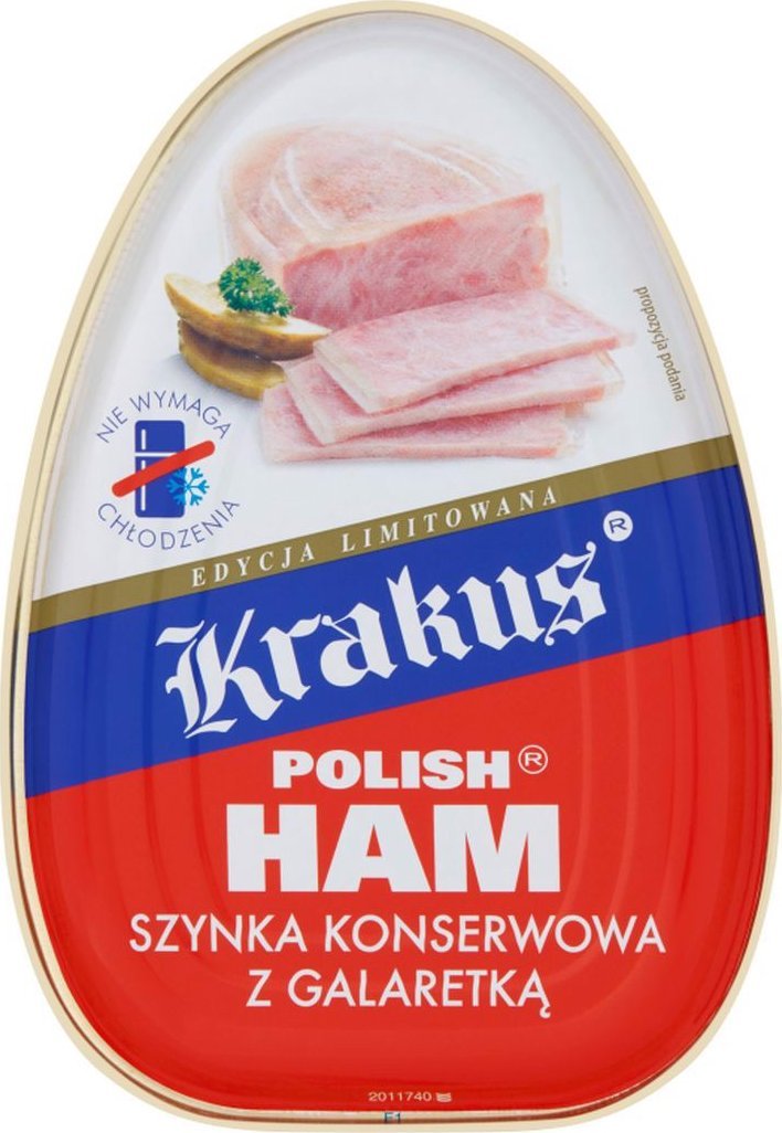 Krakus Krakus Szynka konserwowa z galaretką 455 g