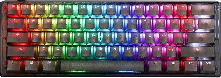 Klawiatura Ducky Ducky One 3 Aura Black Mini Gaming Tastatur, RGB LED - MX-Red (US)
