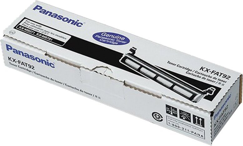 Toner Panasonic KX-FAT92 Black Oryginał (KXFAT92)