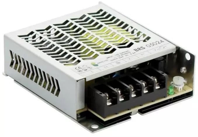 SilentiumPC Zasilacz impulsowy BRS 05024 230/ 24V 2,2A 52,8W modułowy do zabudowy, Napięcie: 85-264VAC, Ta70, 17000-1882