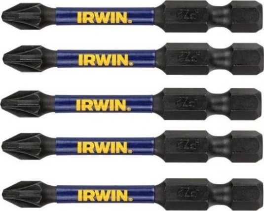 Irwin GROT, BIT, KOŃCÓWKA IMPACT PRO PZ2 57MM 5 SZT. (1 OP)
