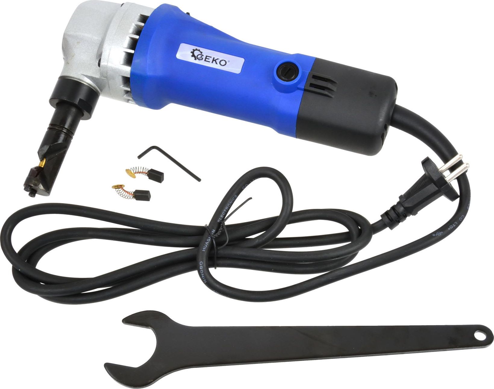 Geko Nożyce elektryczne skokowe do cięcia blachy (5)