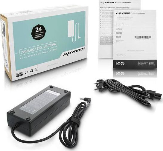 Zasilacz do laptopa Movano 120 W, 4.4 mm, 6.2 A, 19.5 V (ZZ/SON19562)