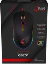 Mysz MediaRange MOUSE USB OPTICAL BLACK/MRGS201 MEDIARANGE