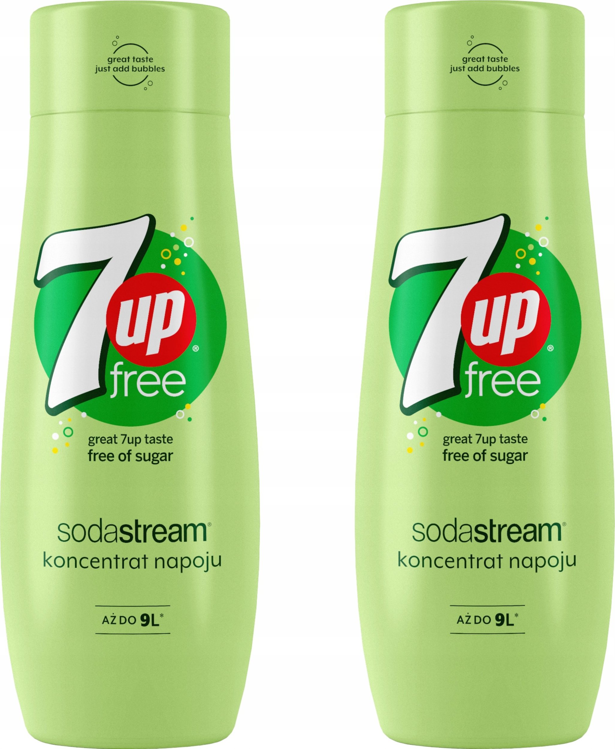Zestaw 2 koncentratów SodaStream 2x 7UpFREE
