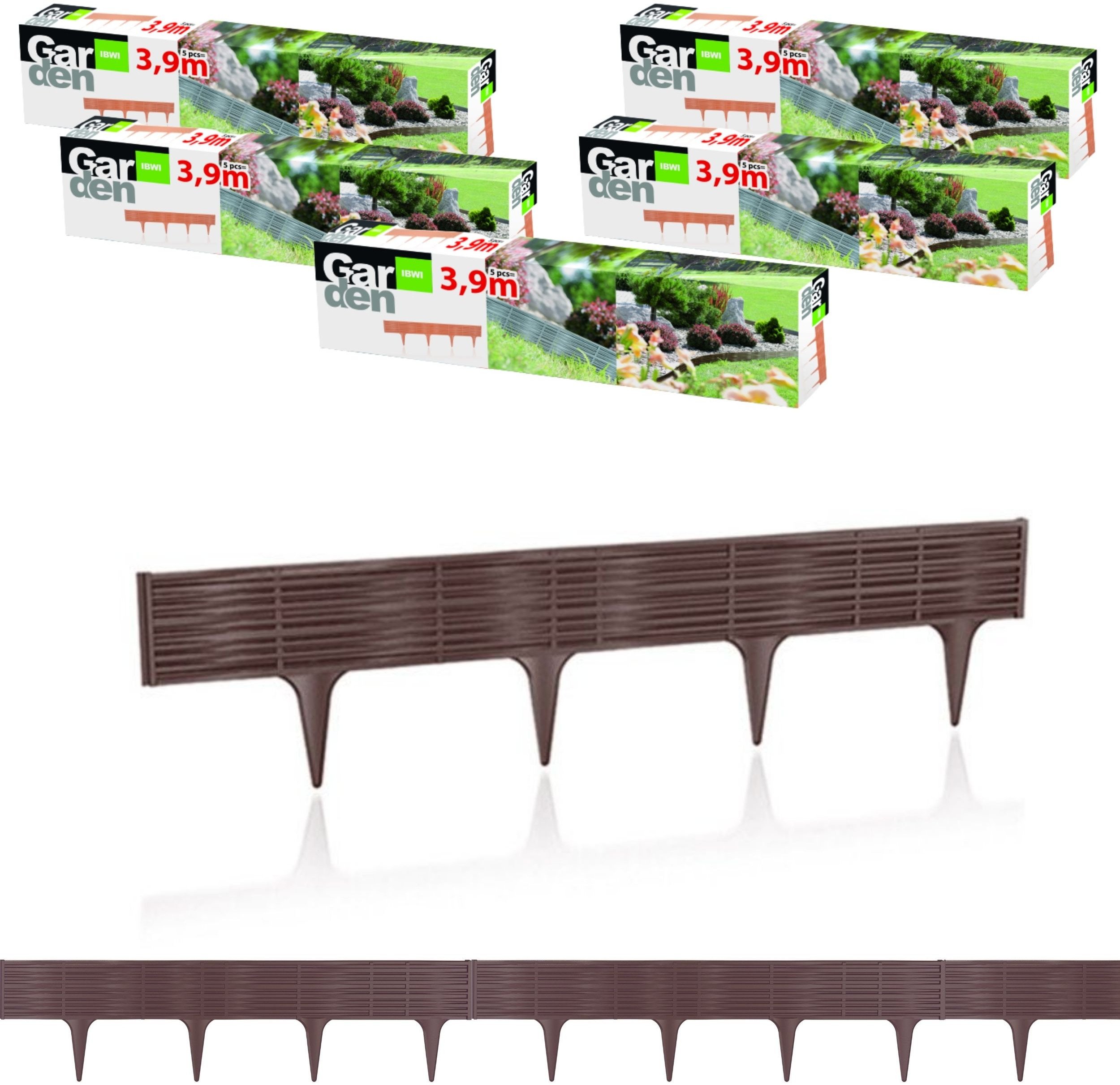 Płotek ogrodowy IBWI 19,5m Krawężnik Obrzeże