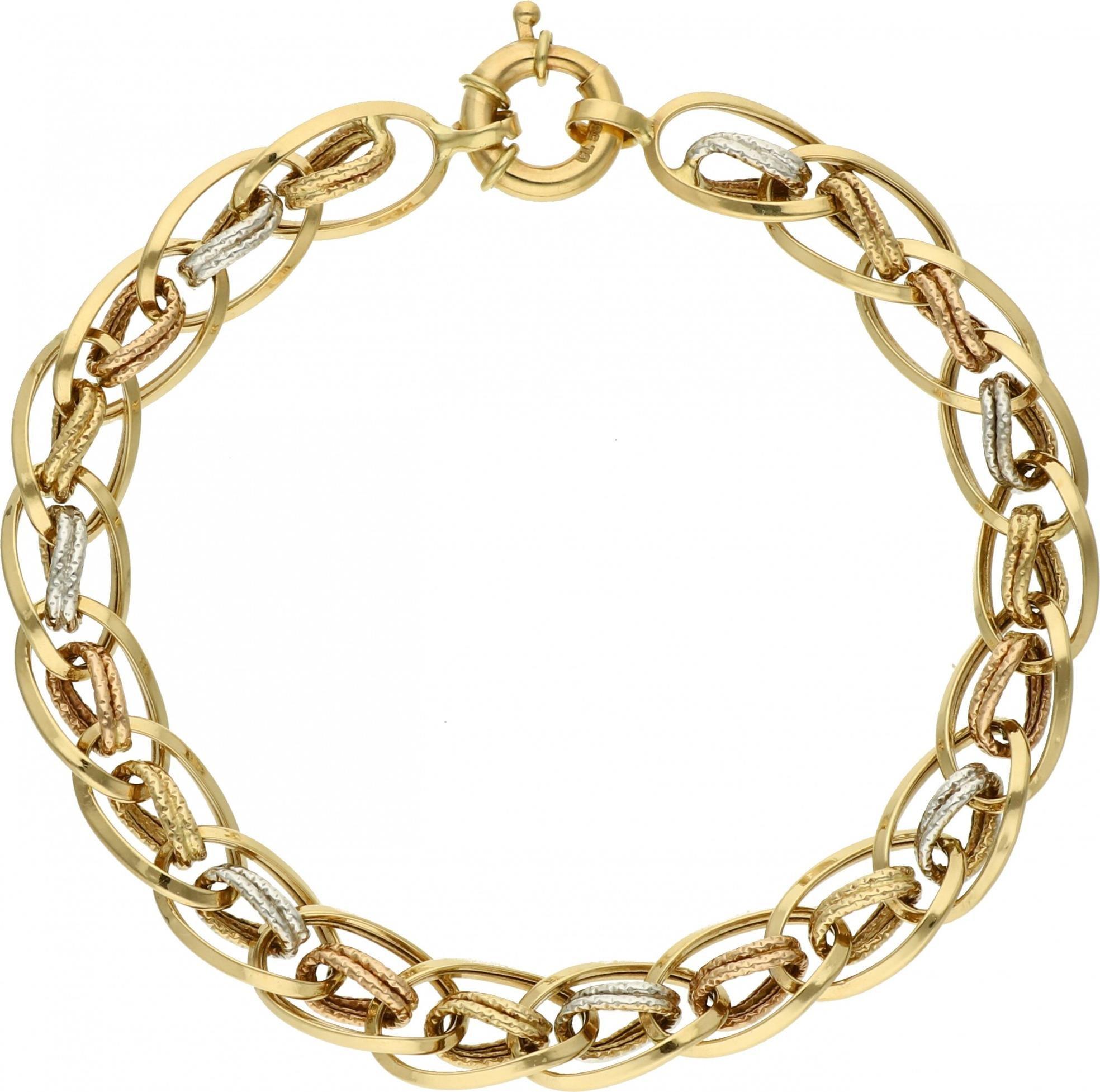 Rosanto Złota bransoleta 19 cm 585 14k