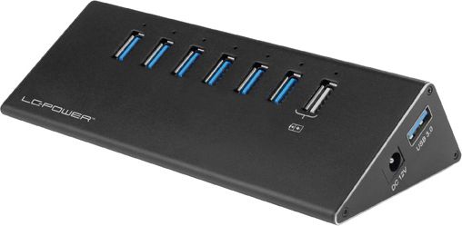 HUB USB LC-Power 6x USB-A 3.0 (LC-HUB-ALU-2B-7)
