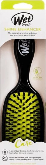 Wet Brush Wet Brush, Shine Enhancer, Detangler, Hair Brush, Black, Maintain For Women