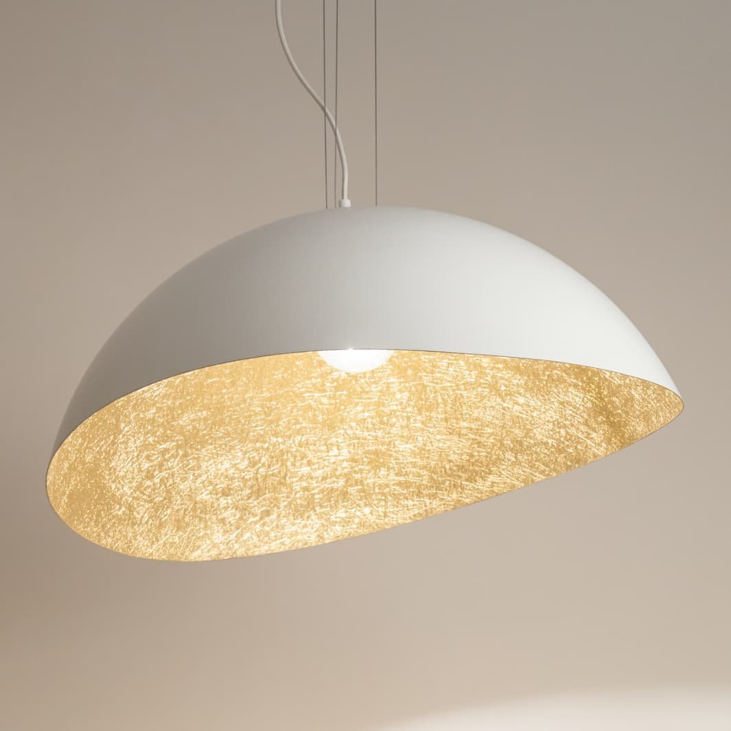 Lampa wisząca Sigma Lampa wisząca do jadalni SOLARIS 40616 Sigma biały złoty