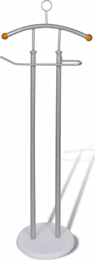 Elior Stojący srebrny wieszak na ubrania - Wito