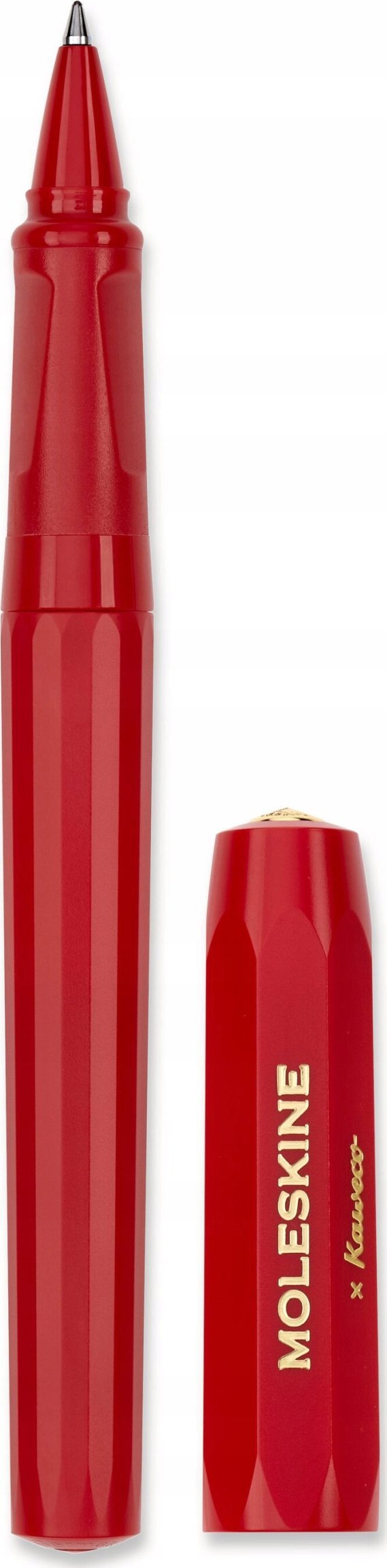 Moleskine KAWECO X MOLESKINE pióro kulkowe, czerwone
