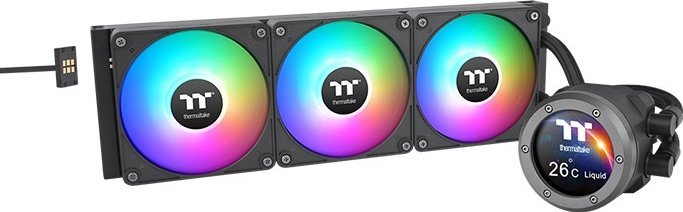 Chłodzenie wodne Thermaltake Thermaltake TH280 V2 Ultra EX ARGB CPU All-In-One Liquid Cooler, water cooling (black)
