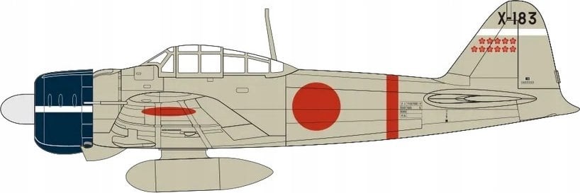 Airfix Model plastikowy Mitsubishi A6M2b Zero 1/72