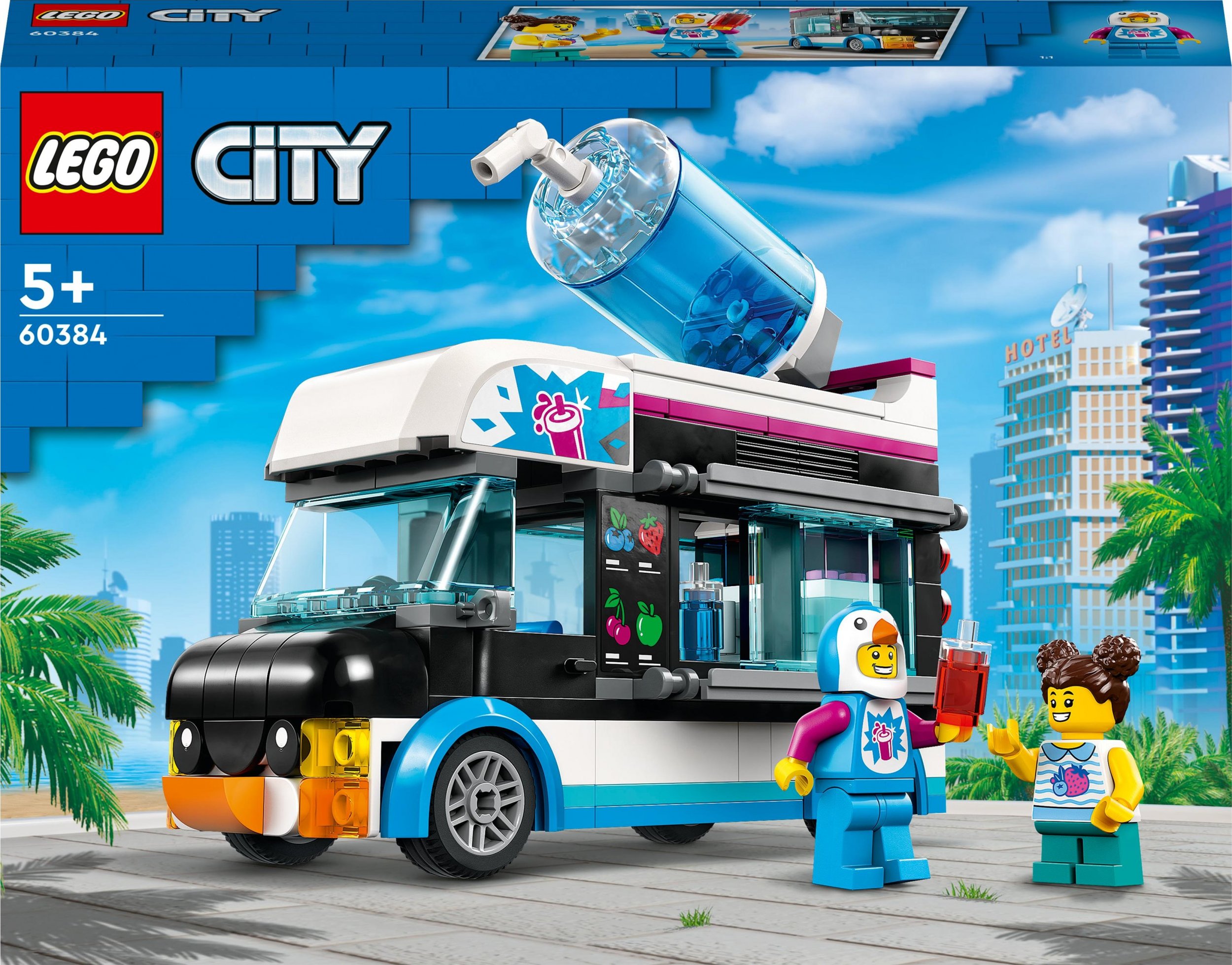 LEGO City Pingwinia furgonetka ze slushem (60384)