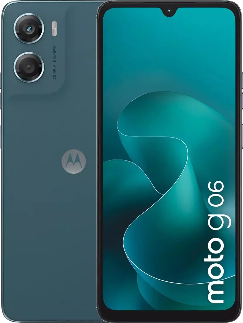 Motorola Moto G06 4/64GB Dual SIM Niebieski (Tapestry)