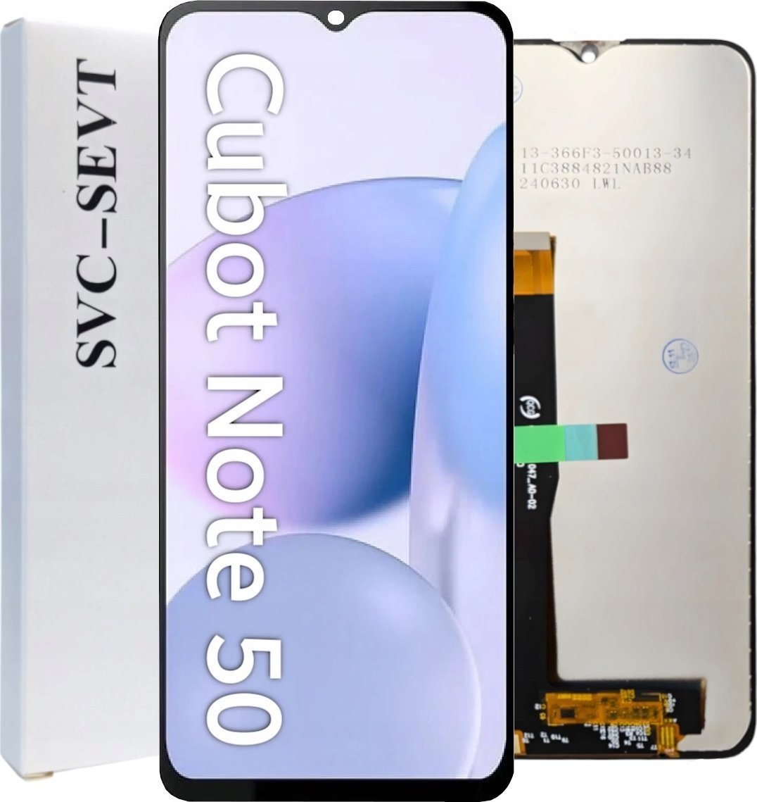 ORYGINAŁ WYŚWIETLACZ EKRAN LCD DO CUBOT NOTE 50