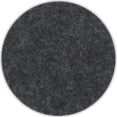 Kela 4 Kela Alia filcowe podkładki, śred. 10 cm, ciemnoszare