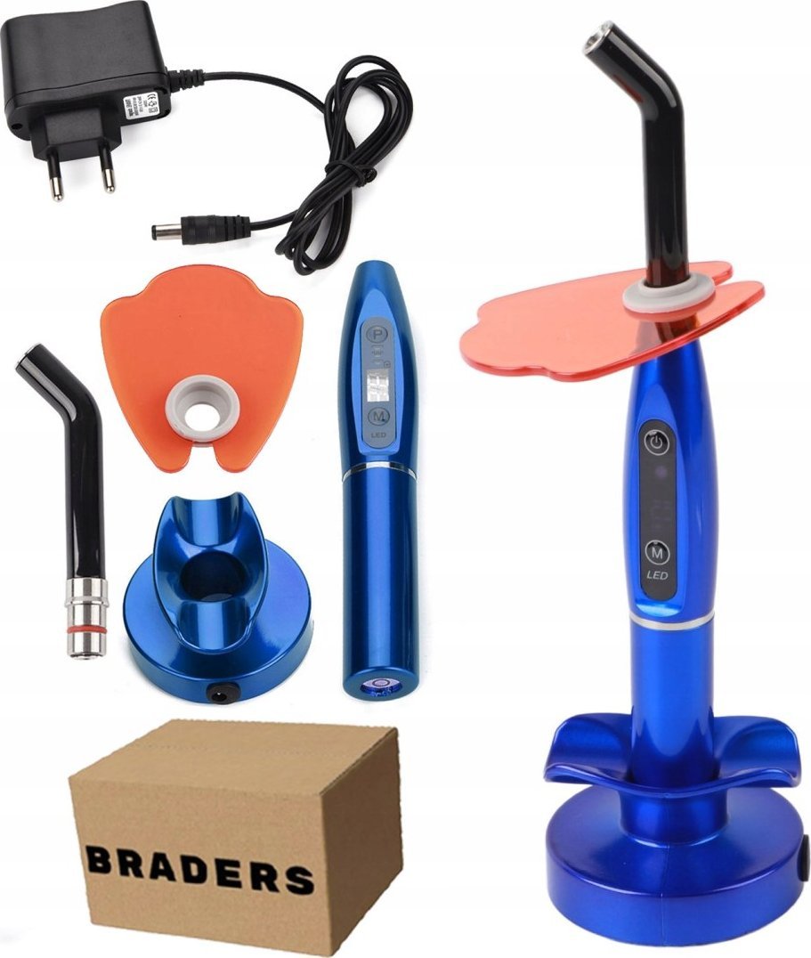 Lampa polimeryzacyjna LED dentystyczna stomatologiczna utwardzająca Braders