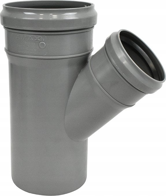 Trójnik PVC 110*075*45^ PP AMAX