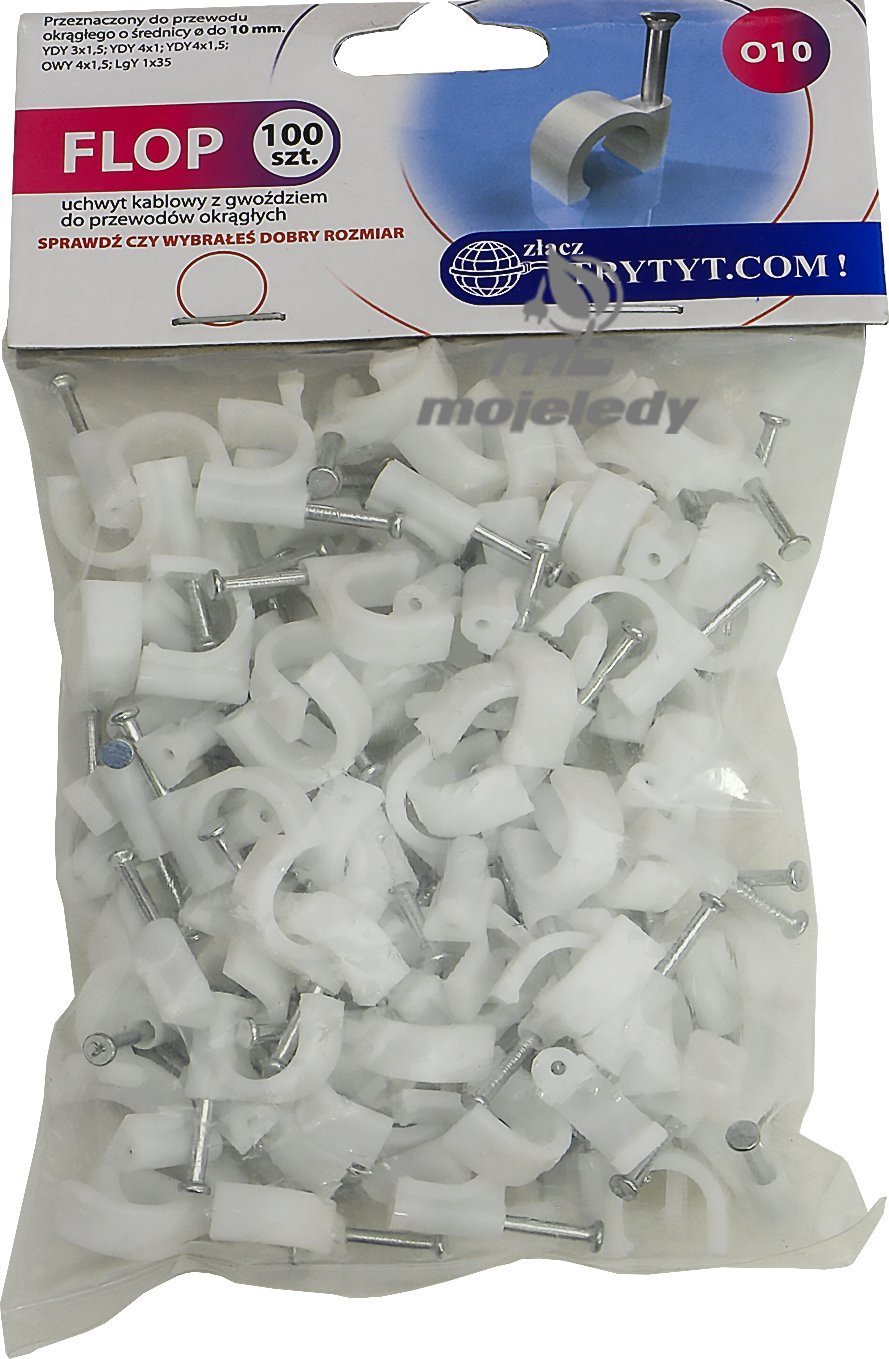 Baks Uchwyt FLOP 10 100 szt op 10x11,7