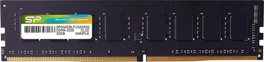 Pamięć Silicon Power DDR4, 32 GB, 3200MHz, CL22 (SP032GBLFU320X02)