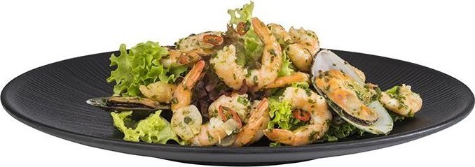 APS Talerz płytki z melaminy 33 cm Nero