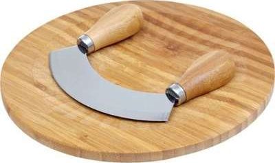 Deska do krojenia Household z nożem bambusowa