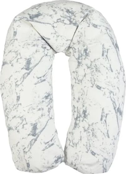 BabyMatex Poduszka pozycjonująca Relax z tkaniny bawełnianej dł.190 Marmurek Matex