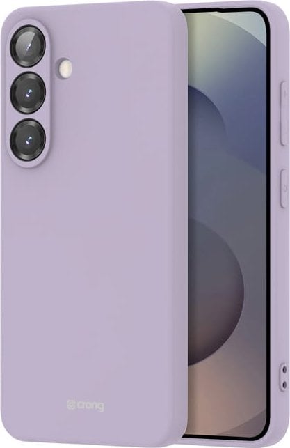 Crong Color Cover - Etui Samsung Galaxy S25 (fioletowy)