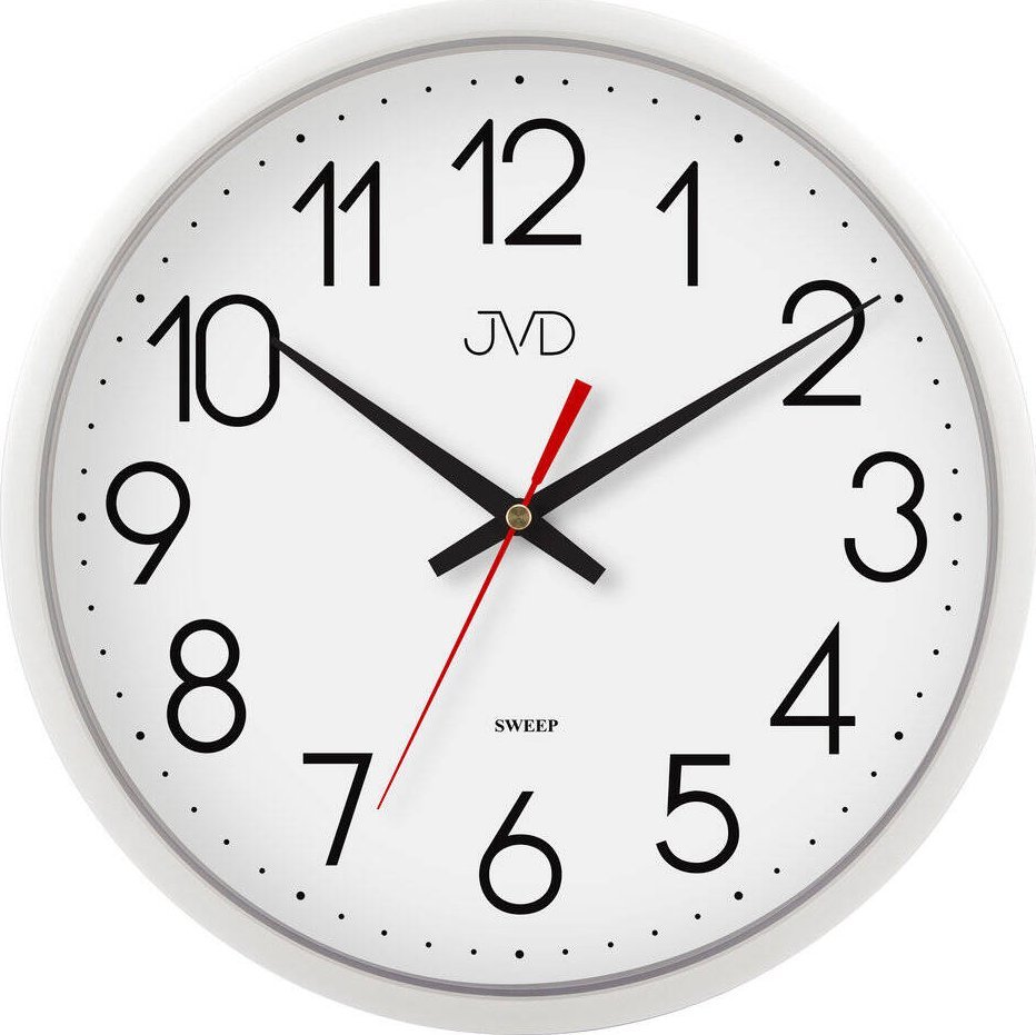JVD Zegar ścienny JVD HP614.1 cichy mechanizm, 28 cm