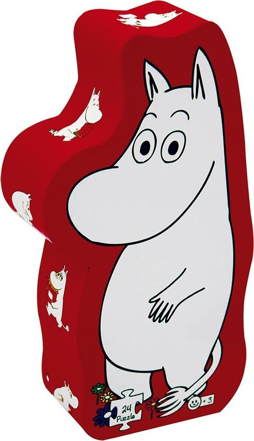 Barbo Toys Puzzle dla dzieci w ozdobnym pudełku Muminki