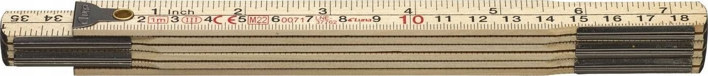 Luna Miara skadana 1 m - podziaka mm/cale