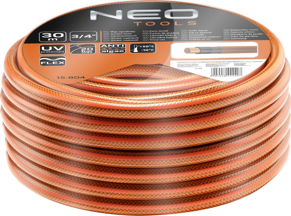 Neo Wąż ogrodowy Economic 3/4" 30m 4-warstwowy (15-804)
