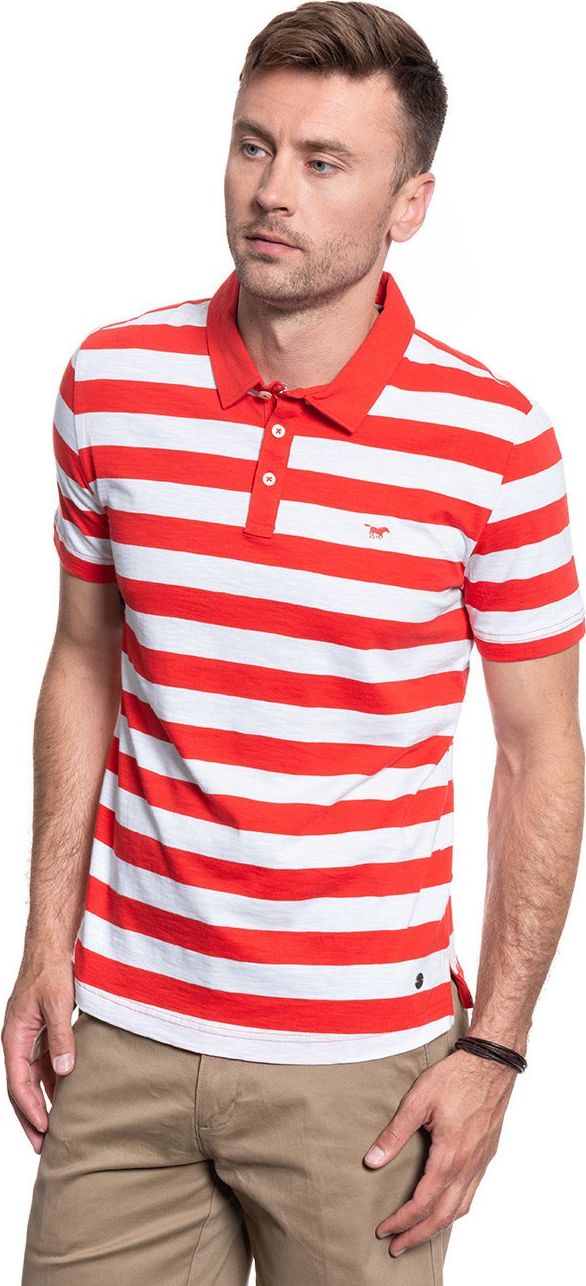 Mustang MUSTANG Pablo stripe Polo 1009494 11671 S