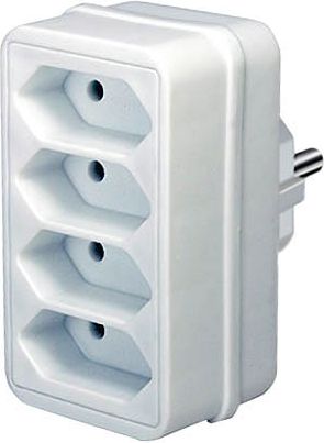 Brennenstuhl Adapter zasilania Typ E / 4x Typ C (1508040)