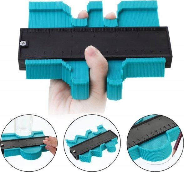 Geko Szablon - miara odwzorowania kształtów - duplikator 12cm(50)